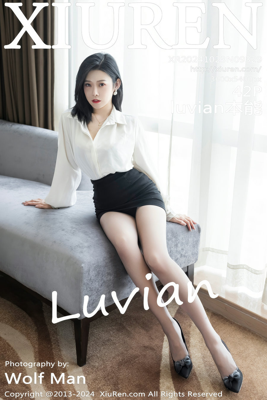 / 秀人美媛馆 / 2024.10.23 No.9329 luvian本能 / 42P397MB / 秀人网-艺库
